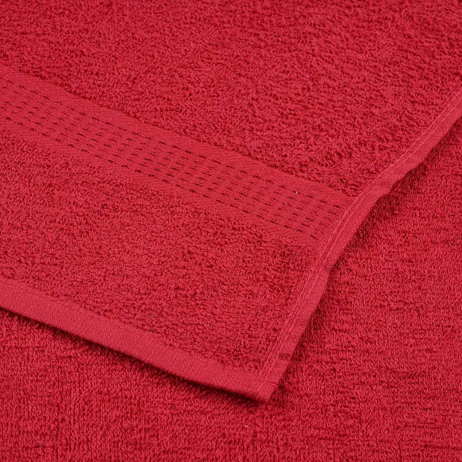Serviettes FROGN 2 pcs rouge 100x200 cm 360 g/m² - 6