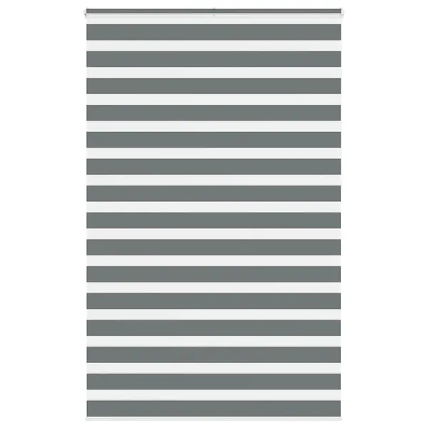 Store zèbre gris foncé largeur du tissu 135,9 cm polyester