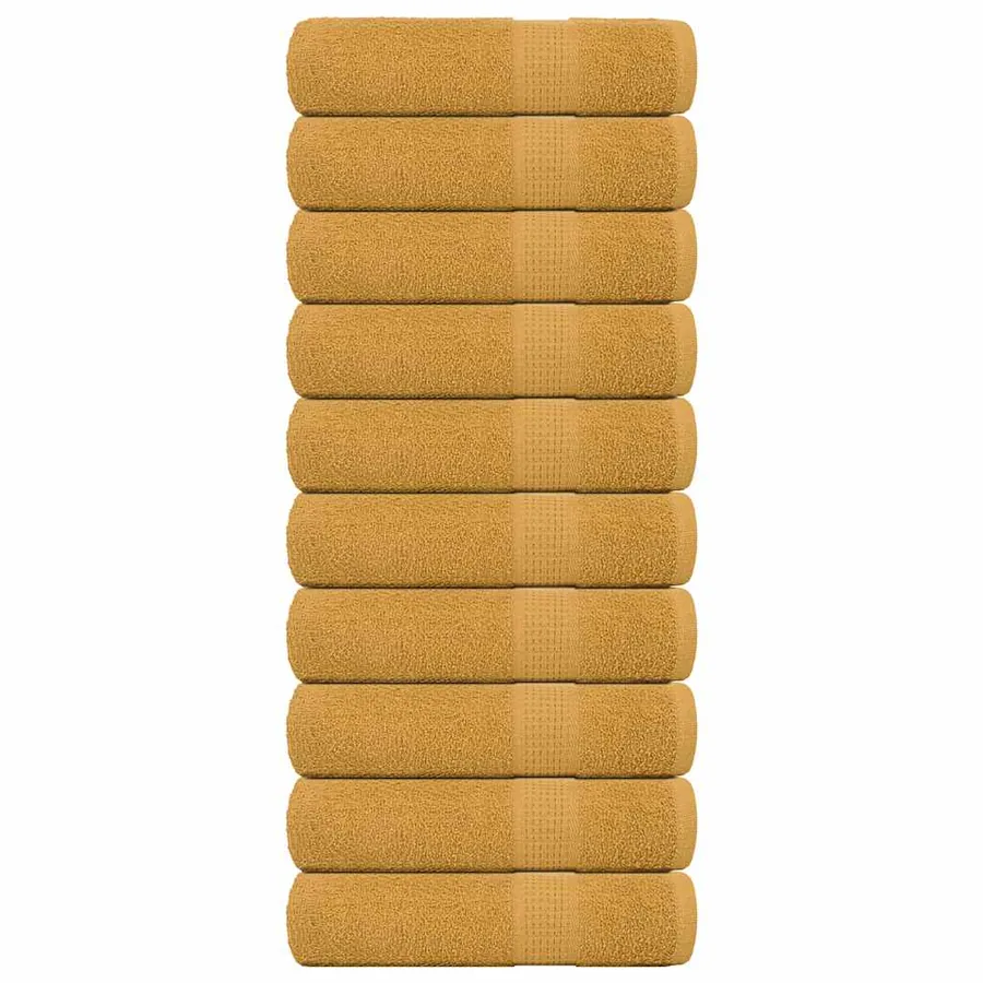 Essuie-mains FROGN 10 pcs doré 50x100 cm 360 g/m²