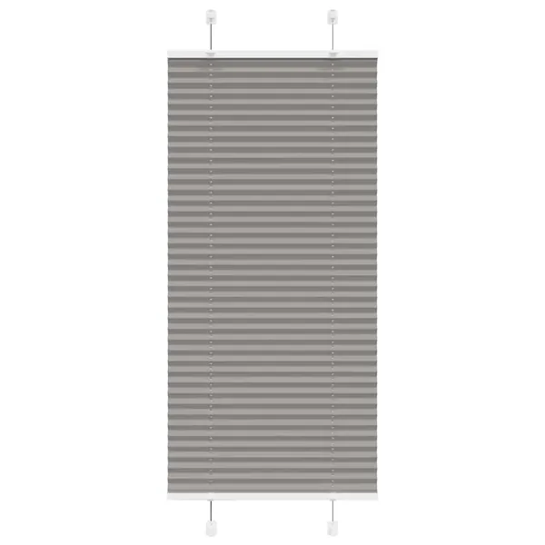 Store plissé anthracite 60x150 cm largeur du tissu 59,4 cm
