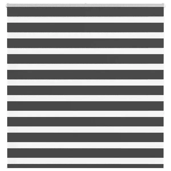 Store zèbre noir 140x150 cm largeur du tissu 135,9 cm polyester