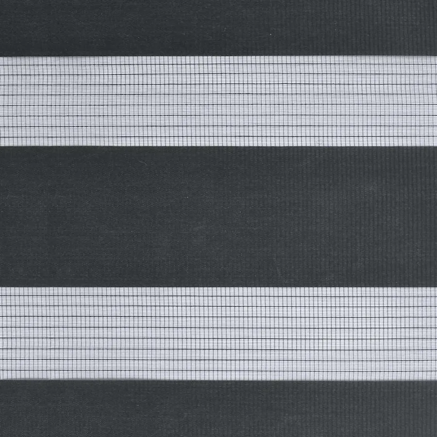 Store zèbre noir 155x100 cm largeur du tissu 150,9 cm polyester - 16