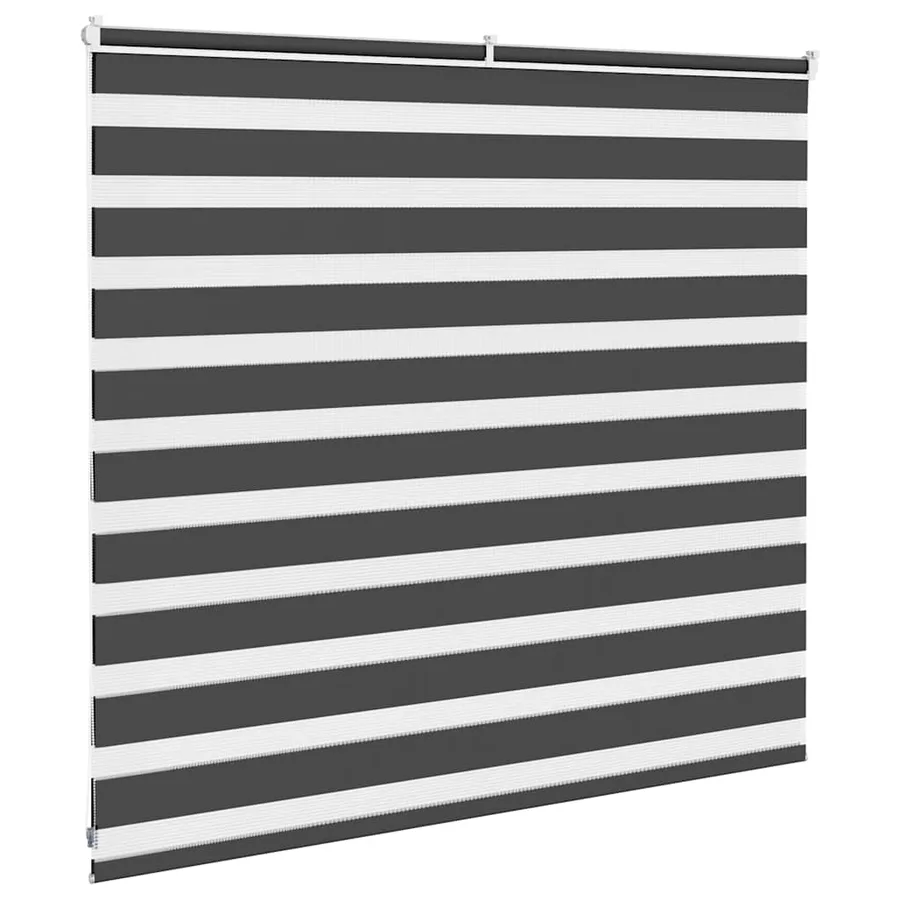 Store zèbre noir 155x100 cm largeur du tissu 150,9 cm polyester - 4