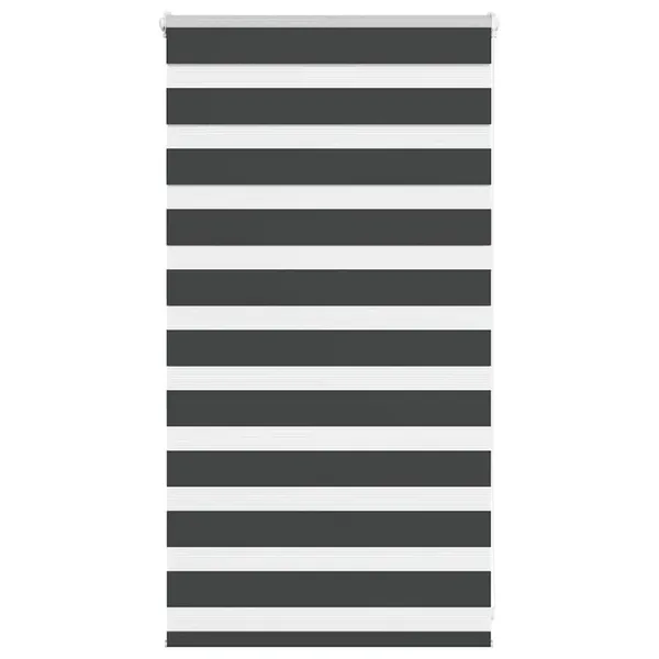 Store zèbre noir 70x100 cm largeur du tissu 65,9 cm polyester