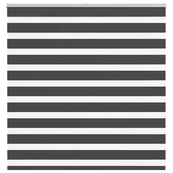 Store zèbre noir 140x100 cm largeur du tissu 135,9 cm polyester
