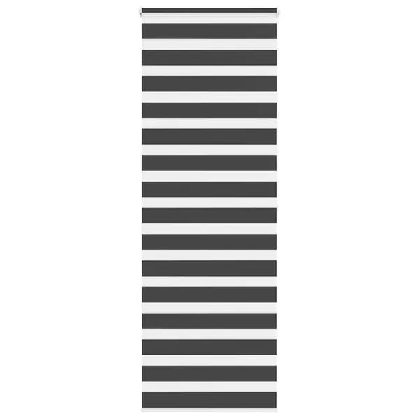 Store zèbre noir 70x200 cm largeur du tissu 65,9 cm polyester