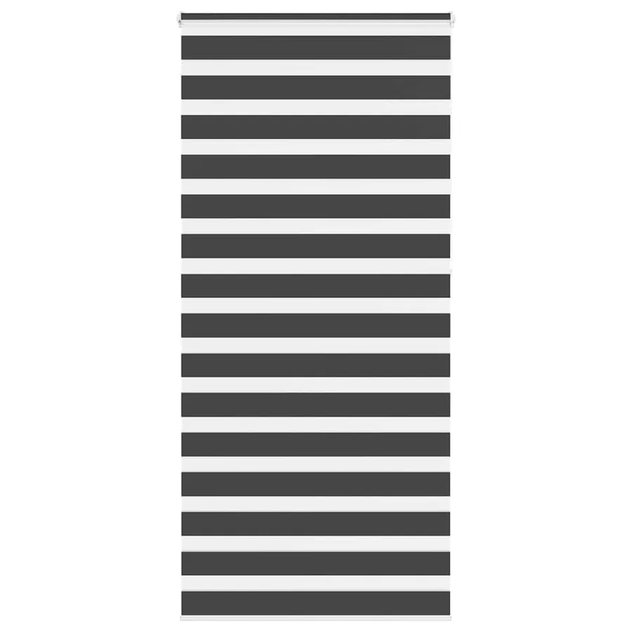 Store zèbre noir 105x230 cm largeur du tissu 100,9 cm polyester