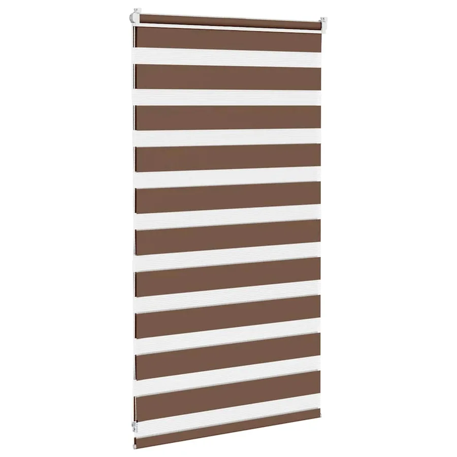 Store zèbre marron 85x100 cm largeur du tissu 80,9 cm polyester - 4