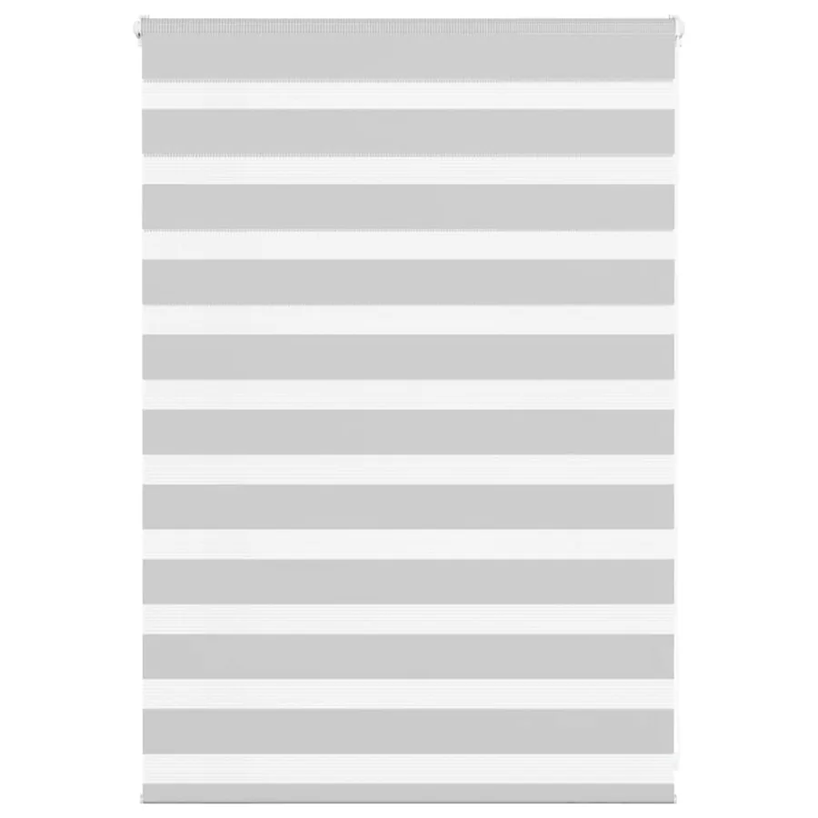 Store zèbre gris clair largeur du tissu 90,9 cm polyester