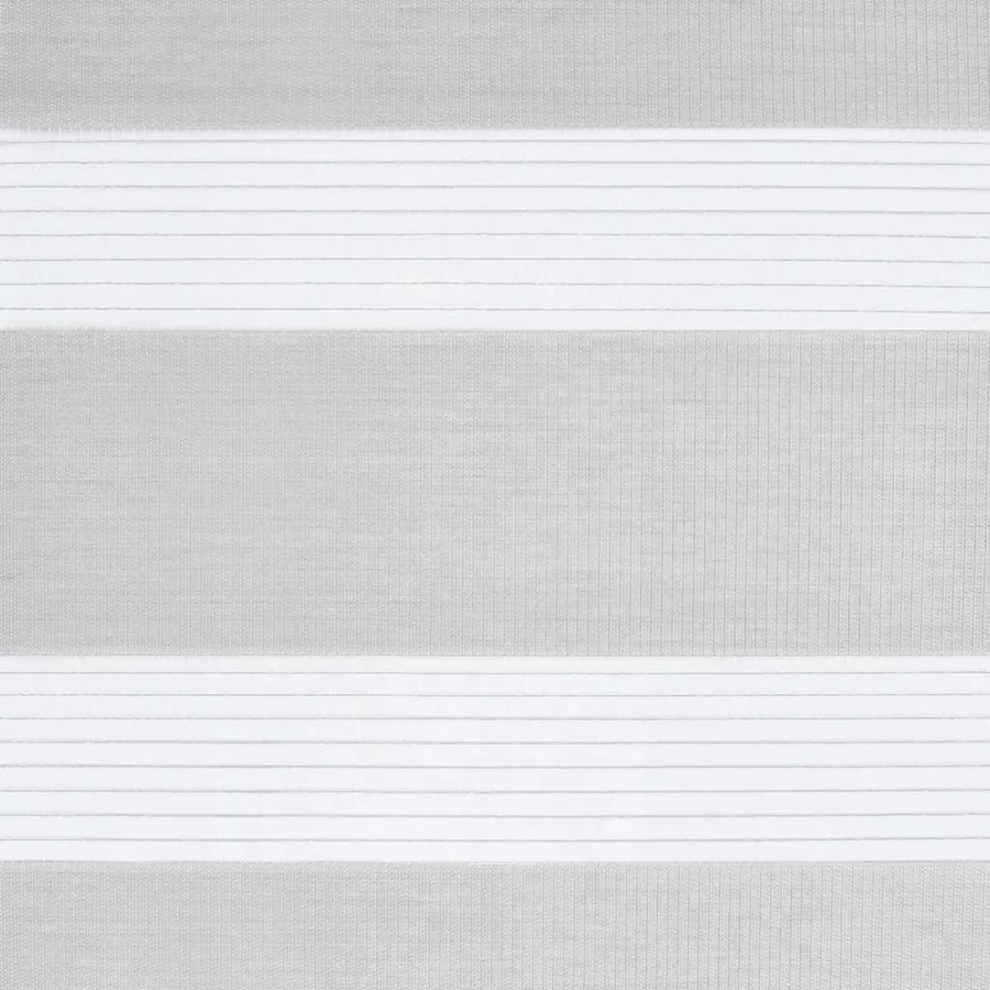 Store zèbre gris clair largeur du tissu 90,9 cm polyester - 15