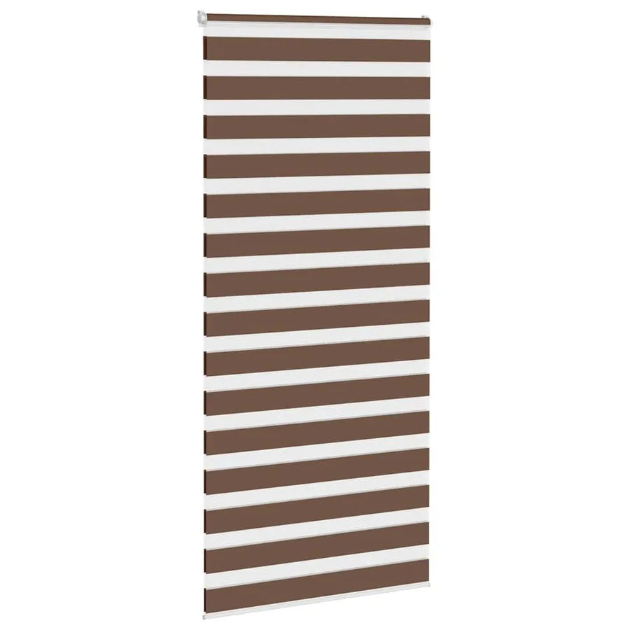 Store zèbre marron 100x200 cm largeur du tissu 95,9cm polyester - 3
