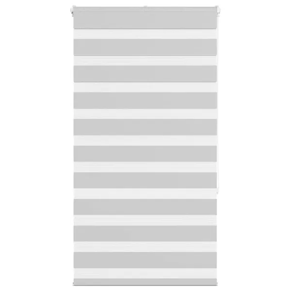 Store zèbre gris clair largeur du tissu 65,9 cm polyester