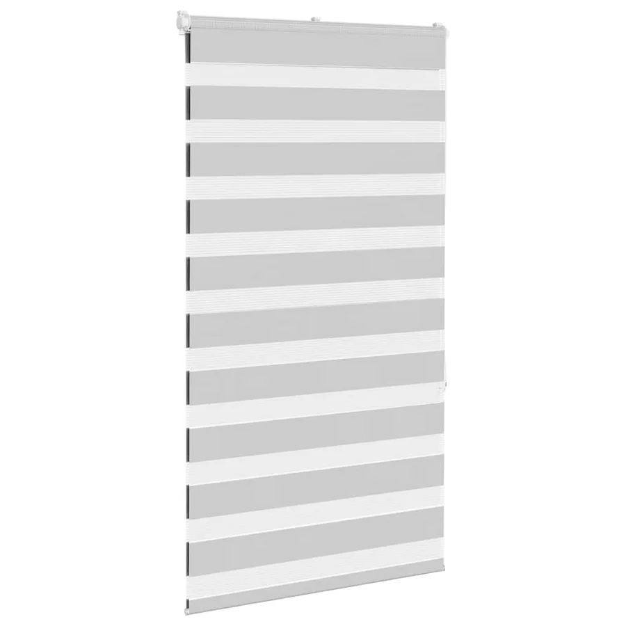 Store zèbre gris clair largeur du tissu 65,9 cm polyester - 3