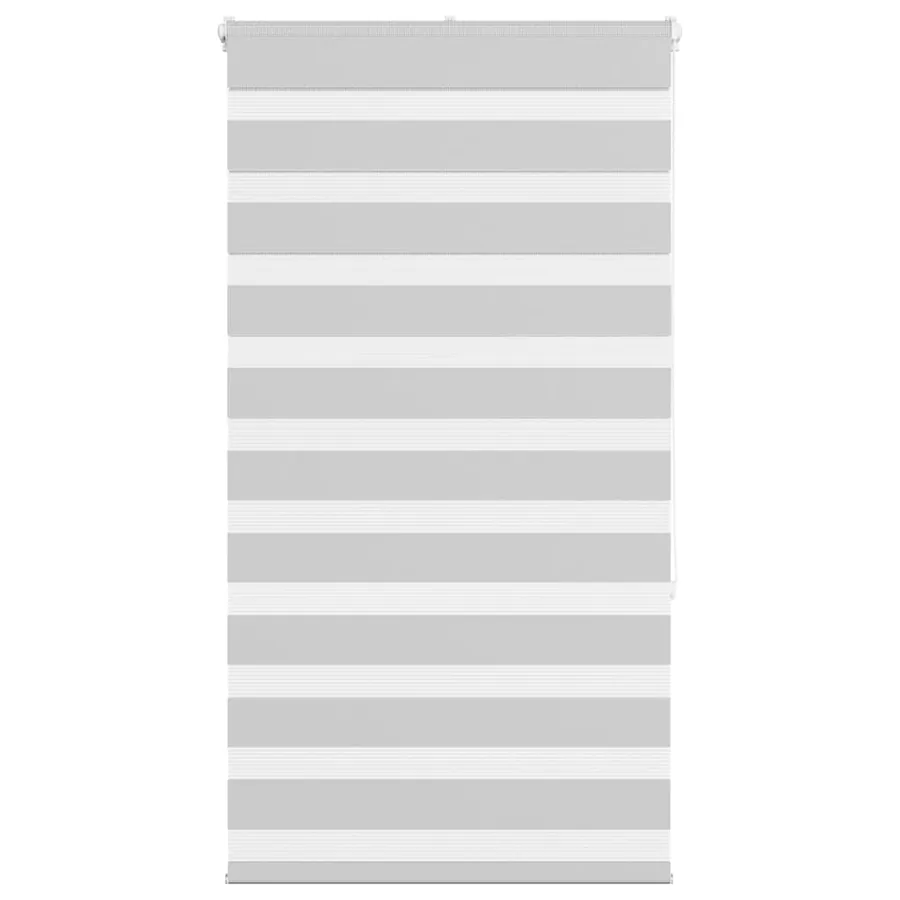 Store zèbre gris clair largeur du tissu 80,9 cm polyester