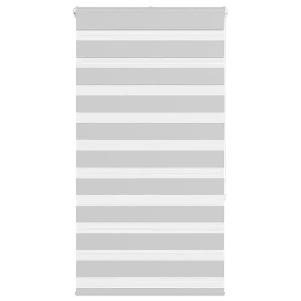 Store zèbre gris clair largeur du tissu 80,9 cm polyester