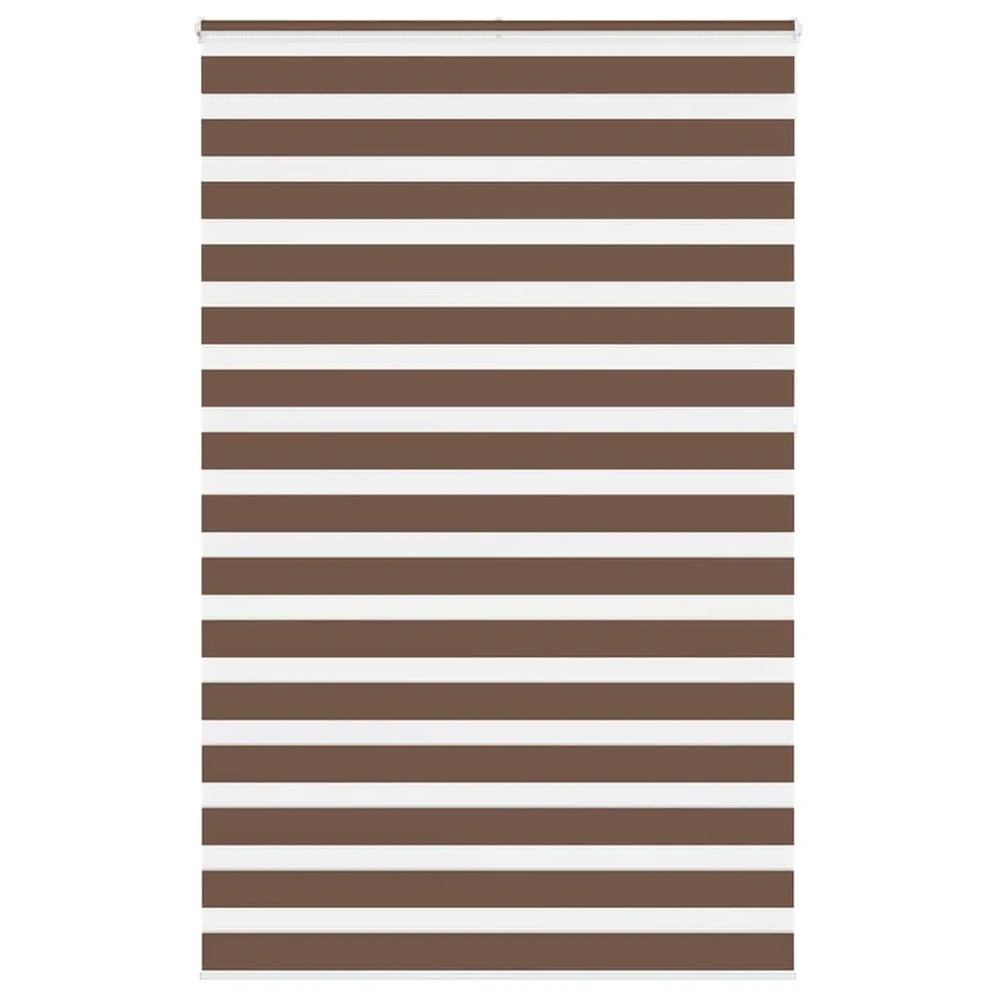 Store zèbre marron 140x230cm largeur du tissu 135,9cm polyester