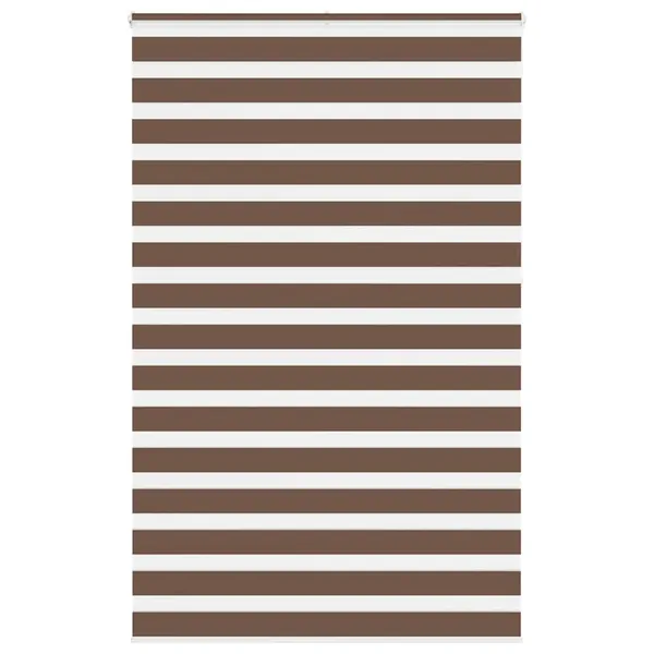 Store zèbre marron 140x230cm largeur du tissu 135,9cm polyester