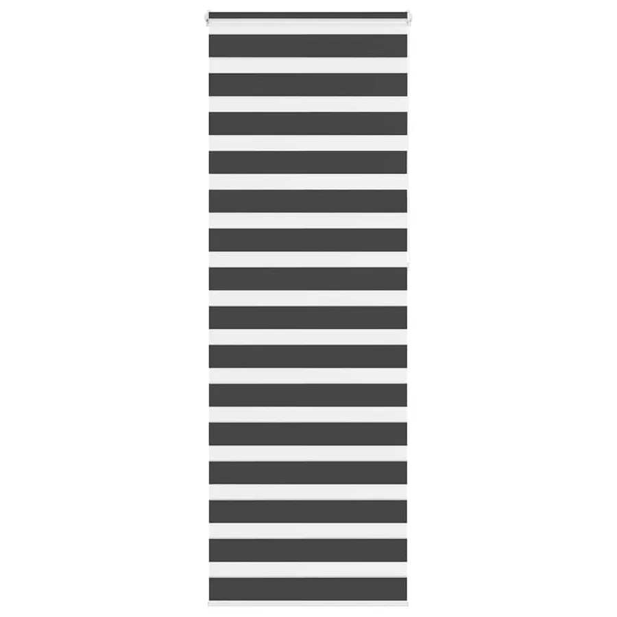 Store zèbre noir 70x230 cm largeur du tissu 65,9 cm polyester