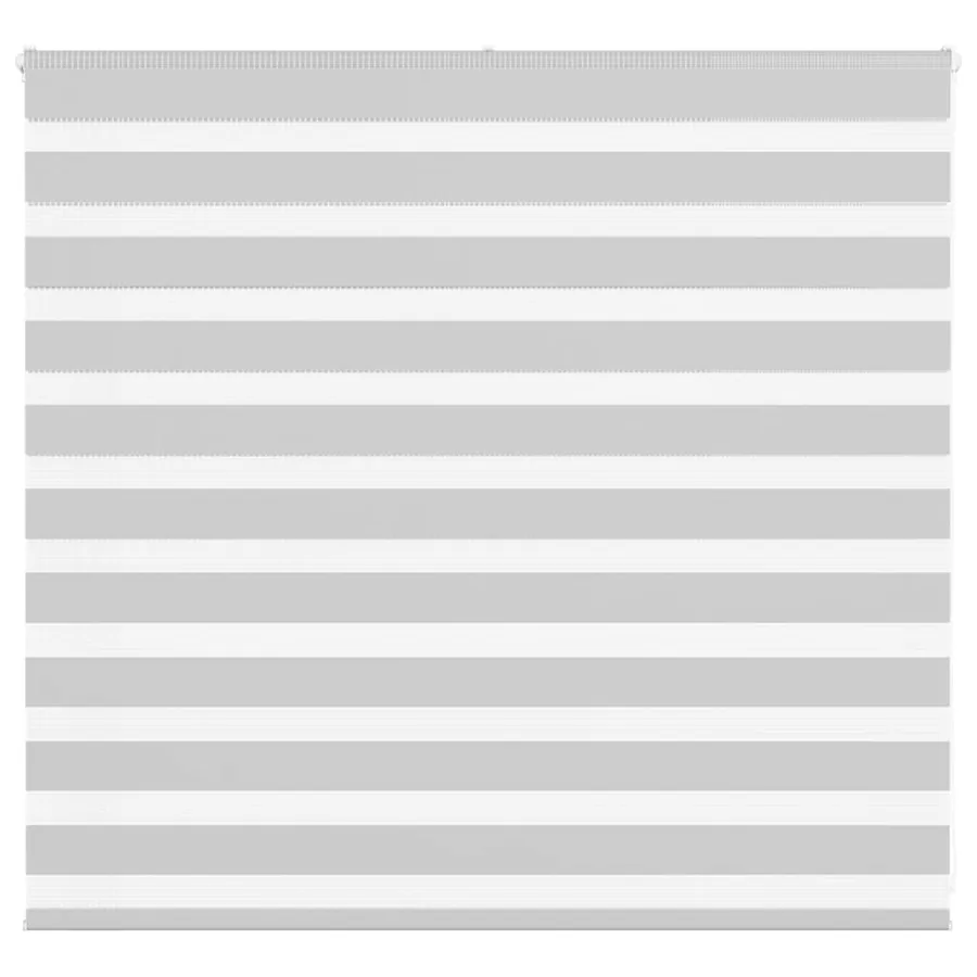 Store zèbre gris clair largeur du tissu 150,9 cm polyester