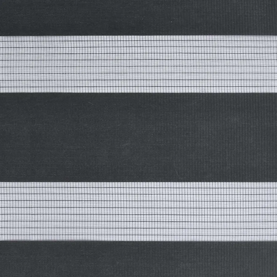 Store zèbre noir 130x100 cm largeur du tissu 125,9 cm polyester - 15