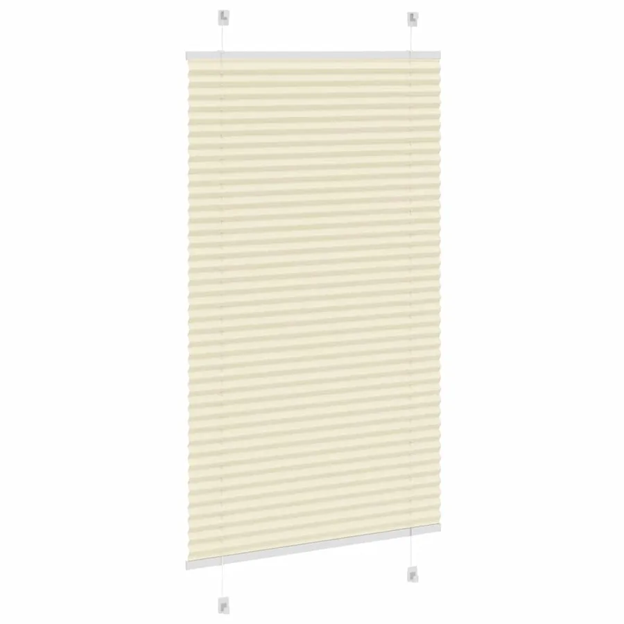 Store plissé crème 75x150 cm largeur du tissu 74,4 cm polyester - 4