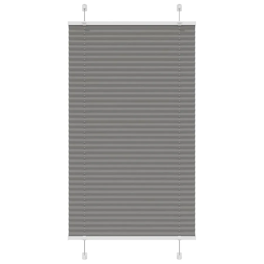 Store plissé anthracite 70x150 cm largeur du tissu 69,4 cm