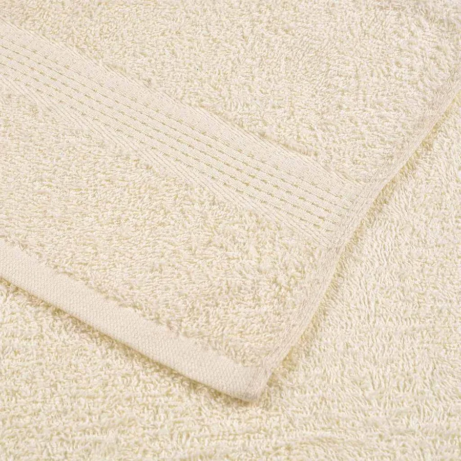 Serviettes FROGN 4 pcs crème 100x200 cm 360 g/m² - 6