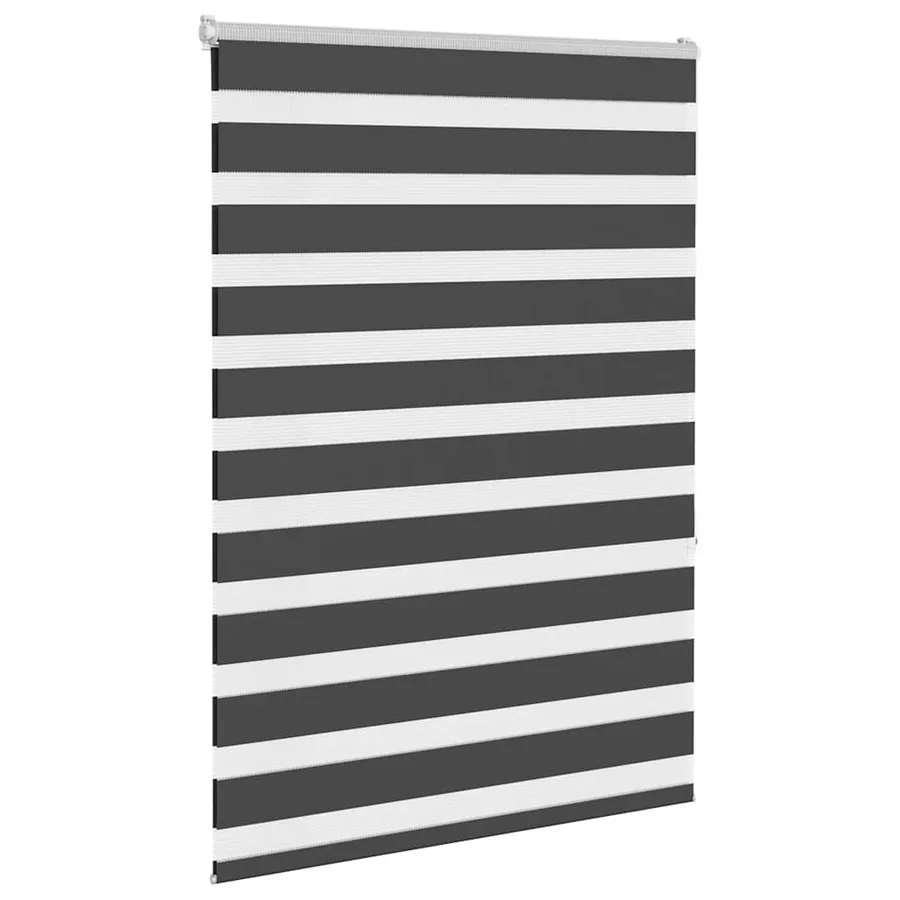 Store zèbre noir 95x150 cm largeur du tissu 90,9 cm polyester - 3