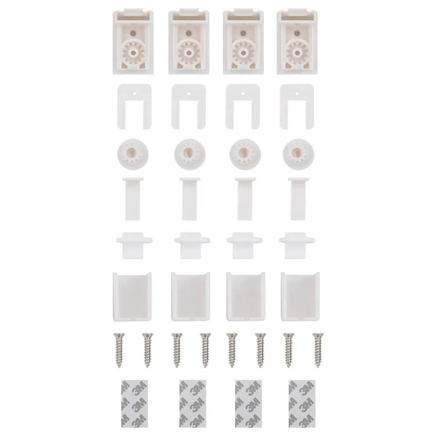 Store plissé anthracite 90x150 cm largeur du tissu 89,4 cm - 12