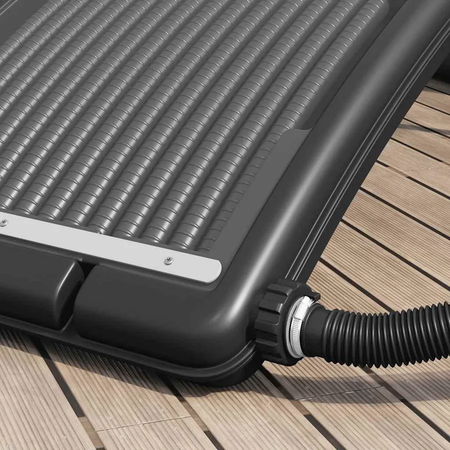 Panneau de chauffage solaire de piscine courbé 110x65 cm - 3