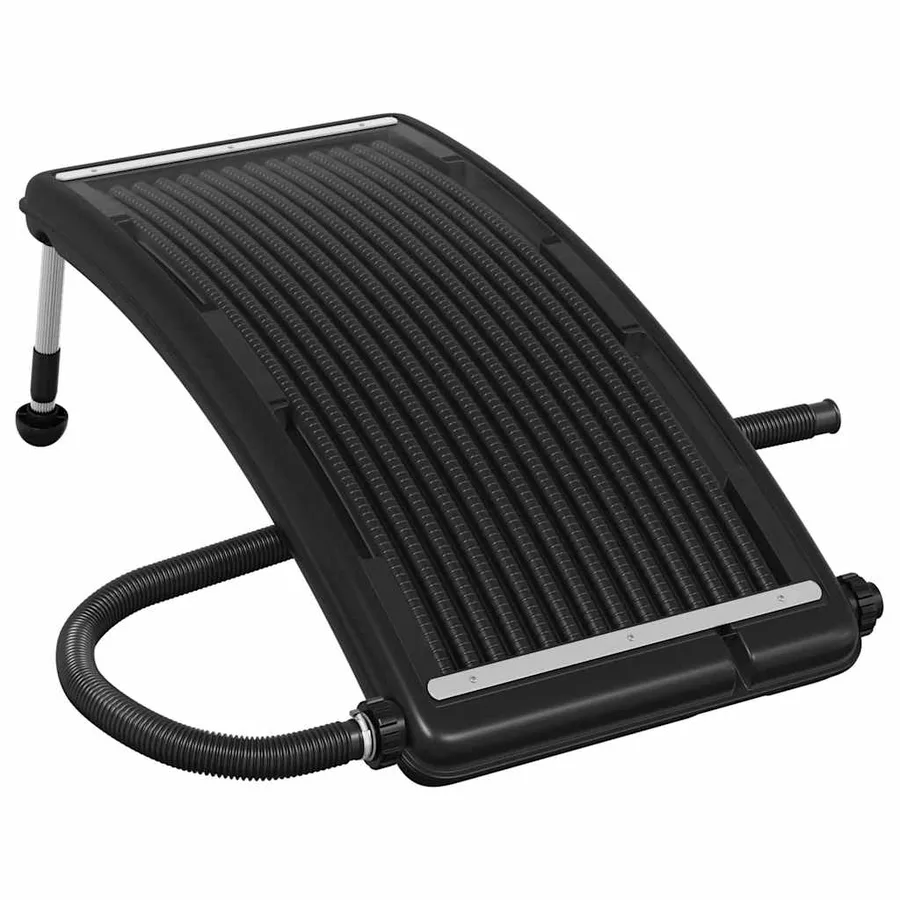Panneau de chauffage solaire de piscine courbé 110x65 cm - 4