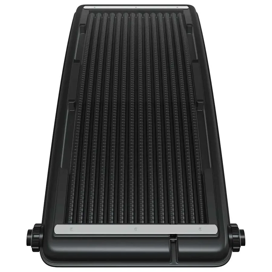 Panneau de chauffage solaire de piscine courbé 110x65 cm - 5