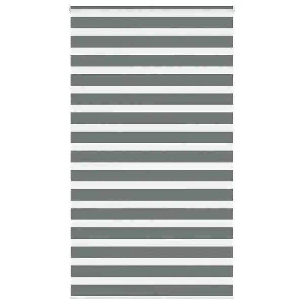 Store zèbre gris foncé largeur du tissu 115,9 cm polyester