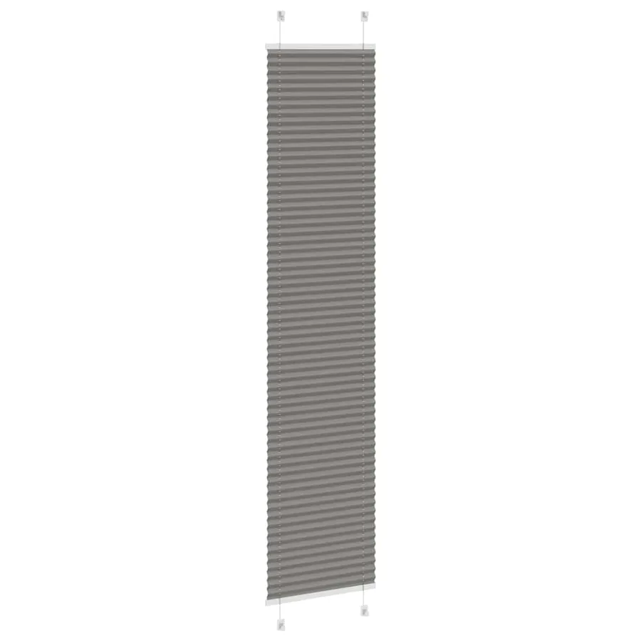 Store plissé anthracite 50x200 cm largeur du tissu 49,4 cm - 4