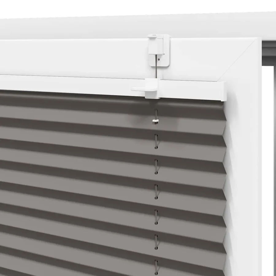 Store plissé anthracite 50x200 cm largeur du tissu 49,4 cm - 9