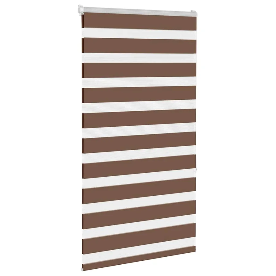 Store zèbre marron 70x150 cm largeur du tissu 65,9 cm polyester - 3