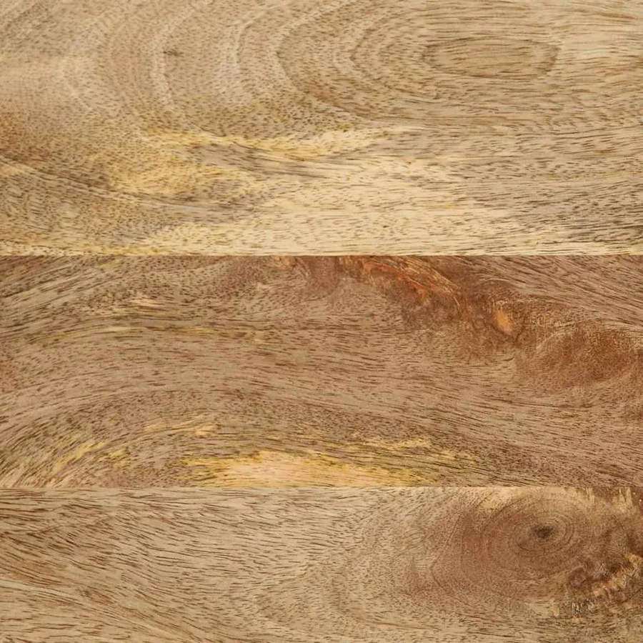 Buffet 80x33,5x75 cm bois de manguier brut massif - 11