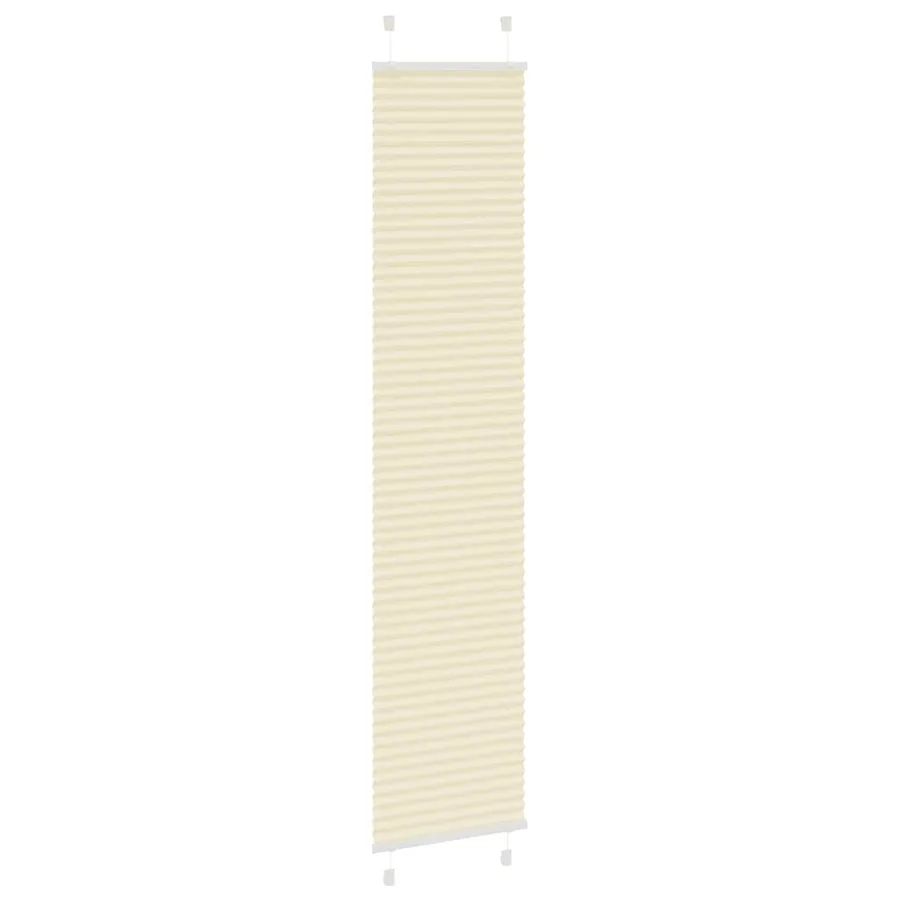 Store plissé crème 45x200 cm largeur du tissu 44,4 cm polyester - 3