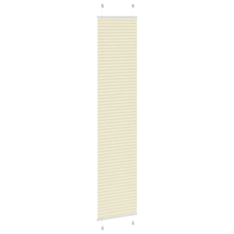 Store plissé crème 45x200 cm largeur du tissu 44,4 cm polyester - 4