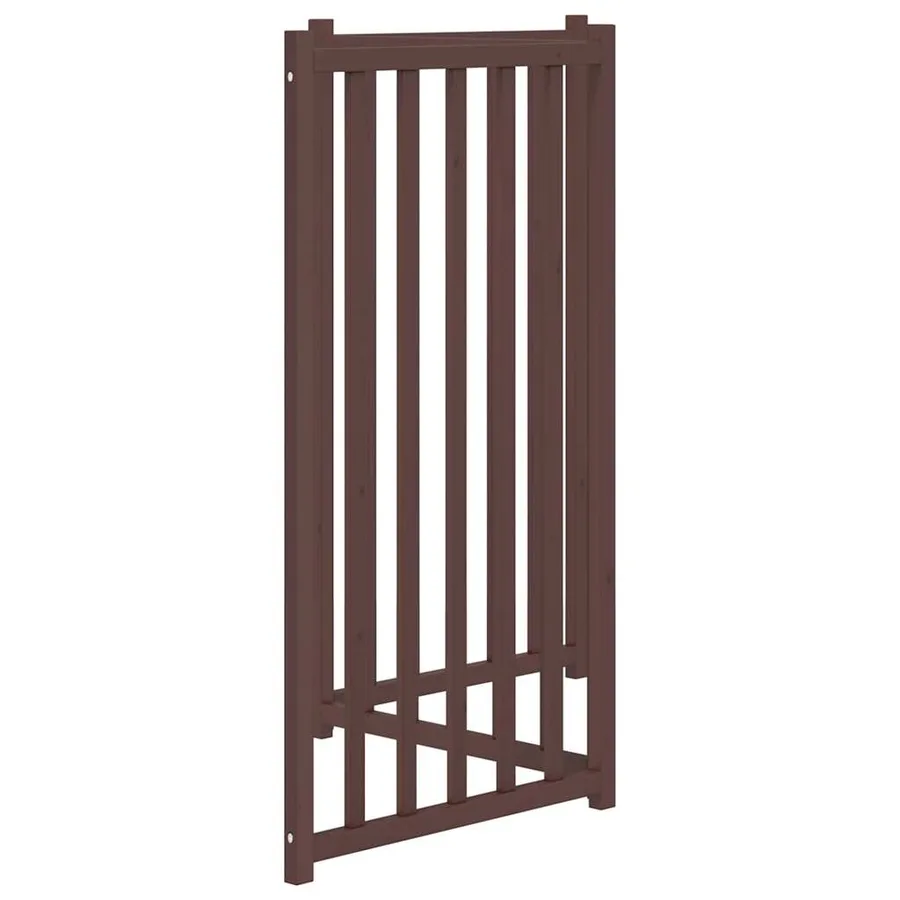 Barrière pour chien pliable 3 panneaux 150 cm bois sapin massif - 5
