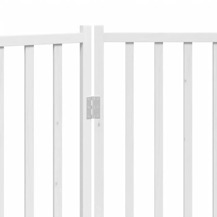 Barrière pour chien pliable 2 panneaux 160 cm bois sapin massif - 8