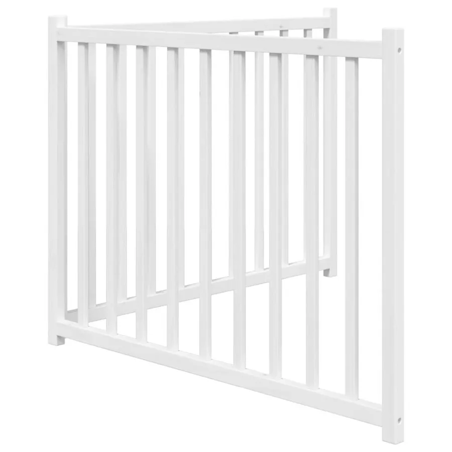 Barrière pour chien pliable 2 panneaux 160 cm bois sapin massif - 5