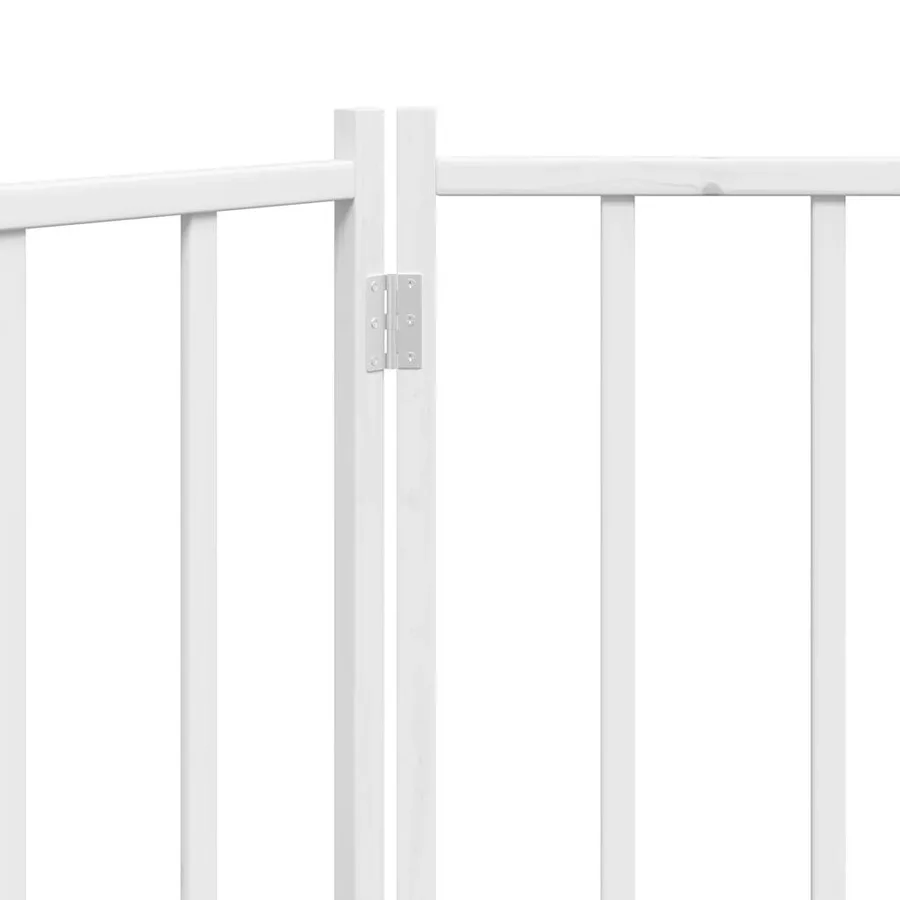 Barrière pour chien pliable 2 panneaux 160 cm bois sapin massif - 8