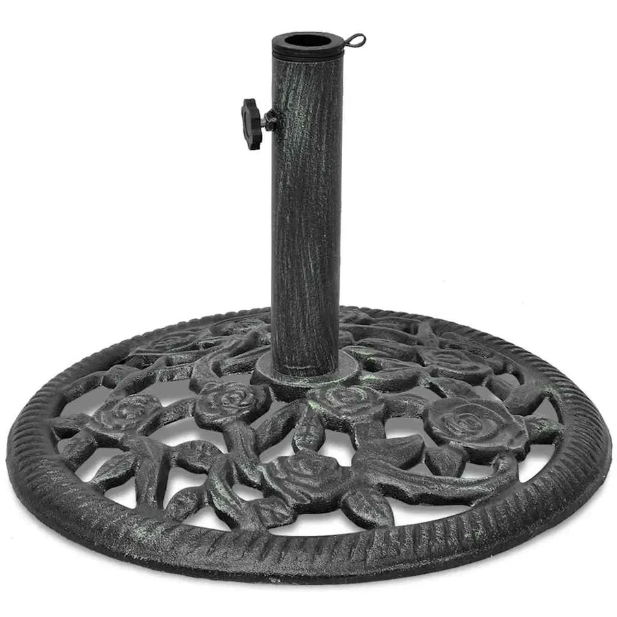 Cast iron parasol base 12 kg 48 cm - 2