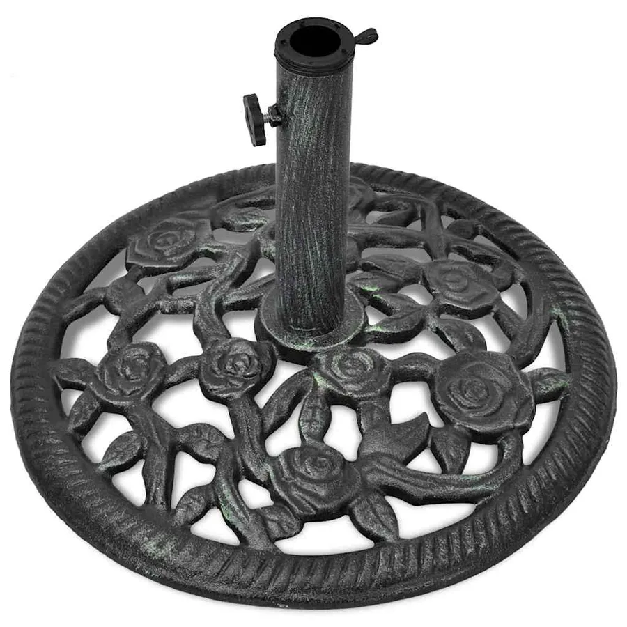 Socle de parasol en fonte 12 kg 48 cm - 4