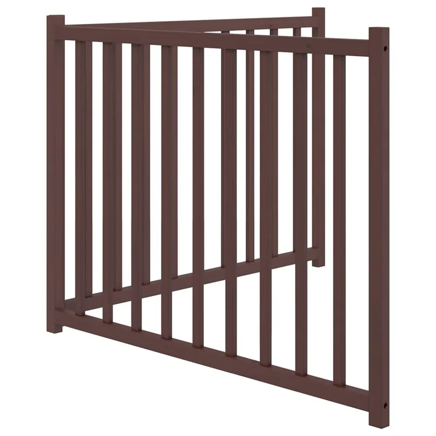 Barrière pour chien pliable 2 panneaux 160 cm bois sapin massif - 5