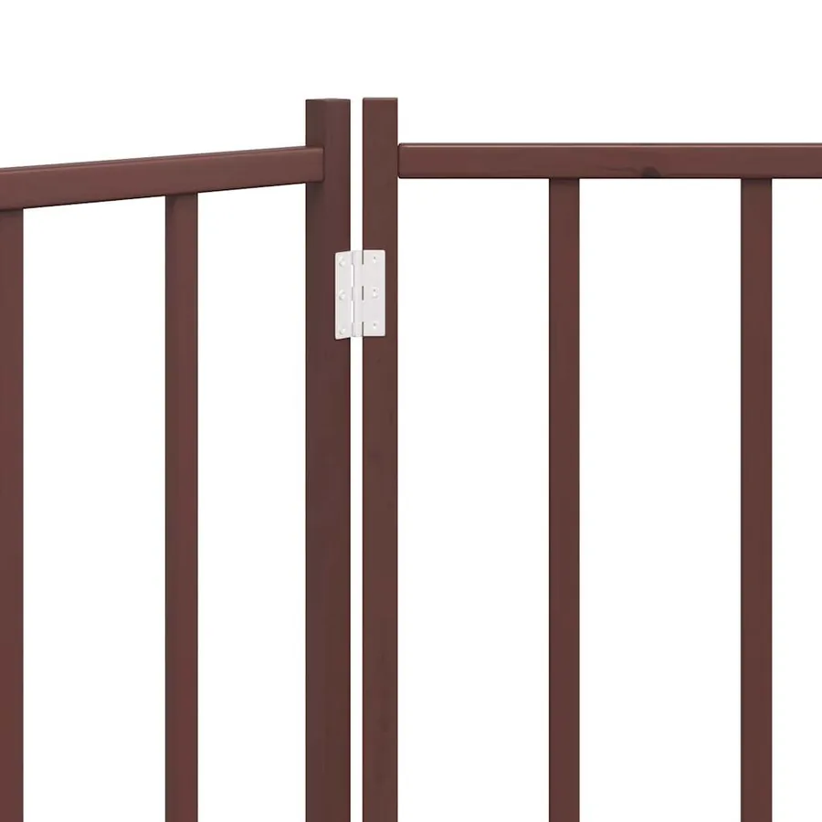 Barrière pour chien pliable 2 panneaux 160 cm bois sapin massif - 8