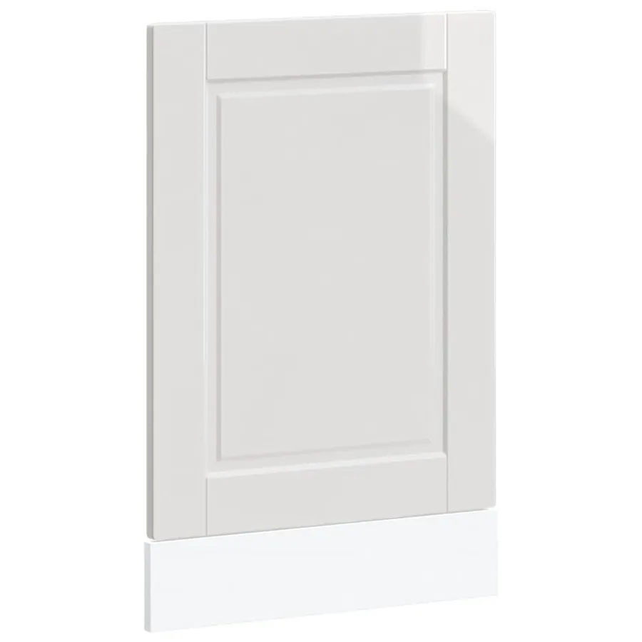 Panneau de lave-vaisselle Porto blanc brillant 45x1,5x57 cm - 2