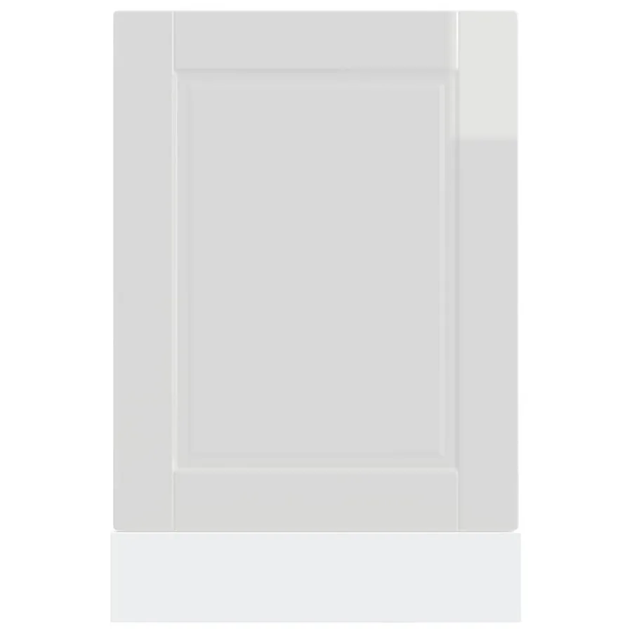 Panneau de lave-vaisselle Porto blanc brillant 45x1,5x57 cm - 4