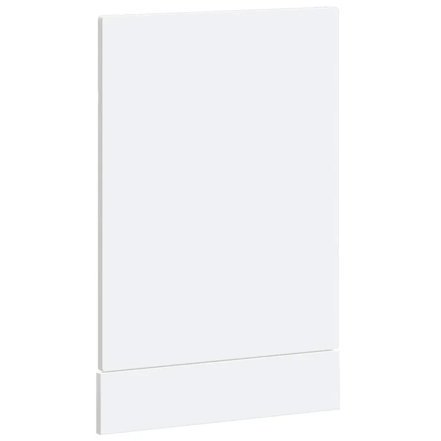 Panneau de lave-vaisselle Porto blanc brillant 45x1,5x57 cm - 6